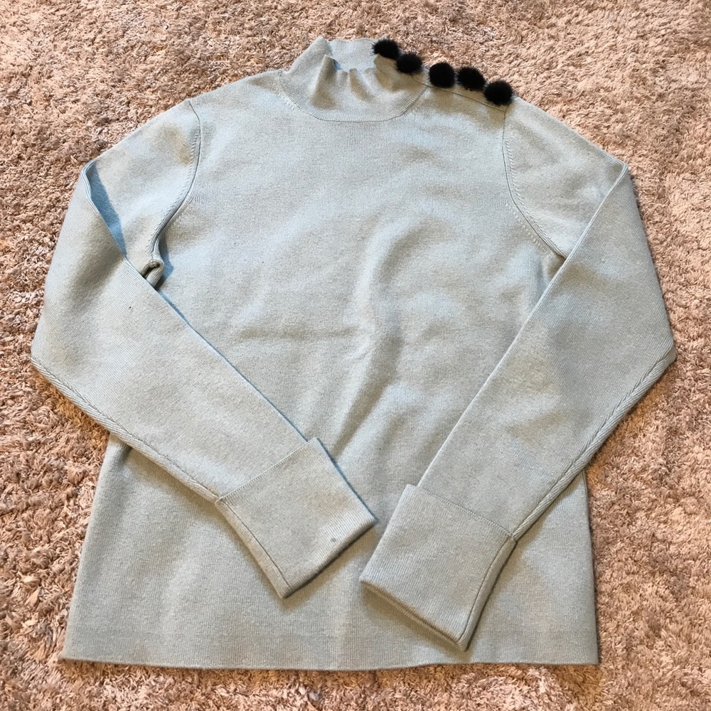 Silk and cashmere sweater